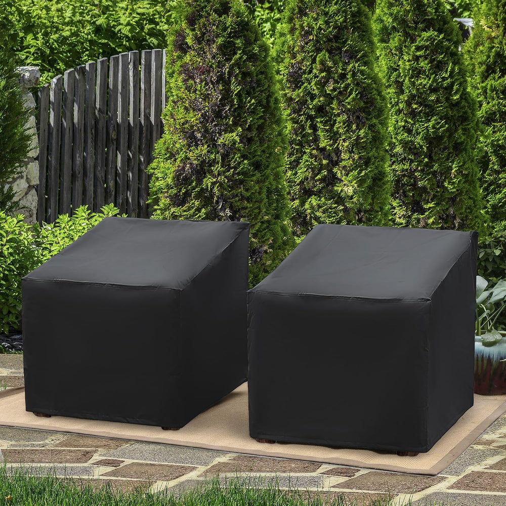 Patio Chair Covers 2 Pack, Outdoor Chair Covers Waterproof 600D Heavy Duty, A...