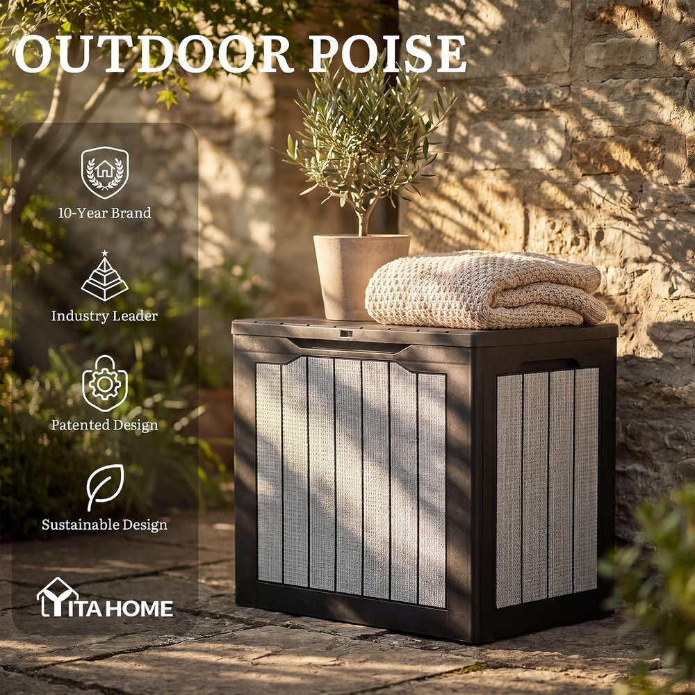 YITAHOME 30 Gallon Deck Box