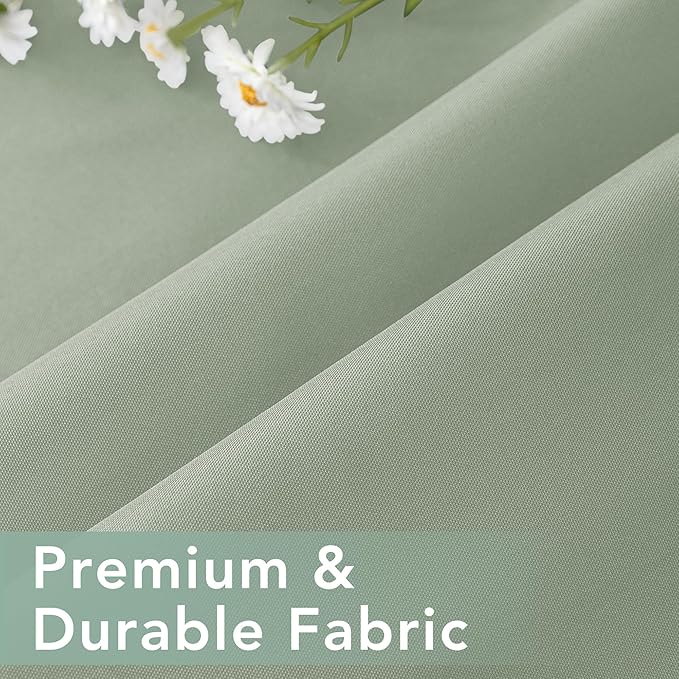 Outdoor Curtains for Patio Waterproof 6 Panels - Windproof, Privacy, Weatherp...