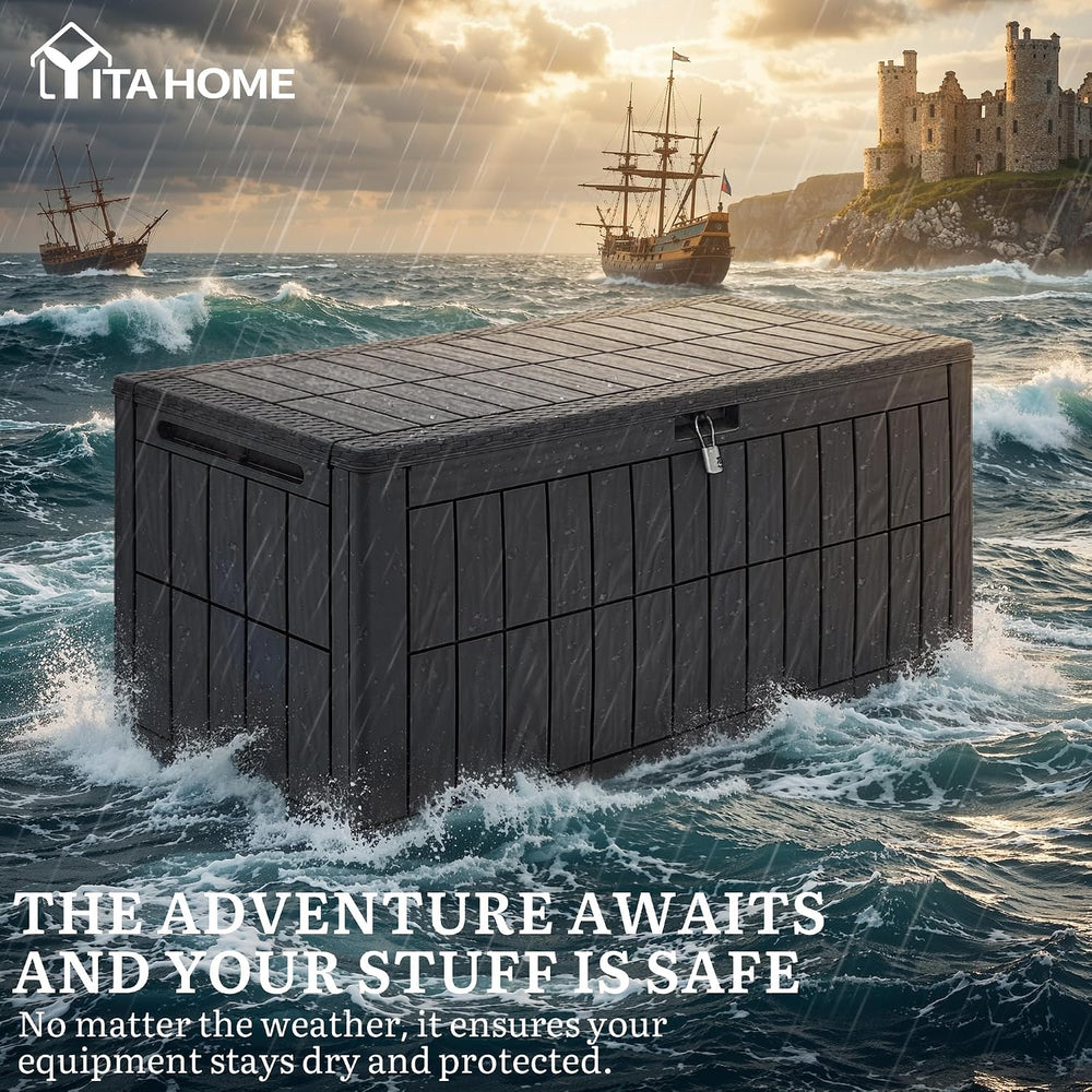 YITAHOME 110 Gallon Outdoor Deck Box