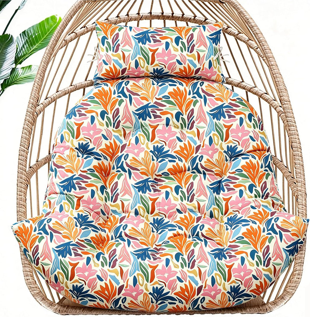 MAGIC ELEPHANT Egg Chair Cushion, Memory Foam Hanging Egg Chair Cushion Repla...