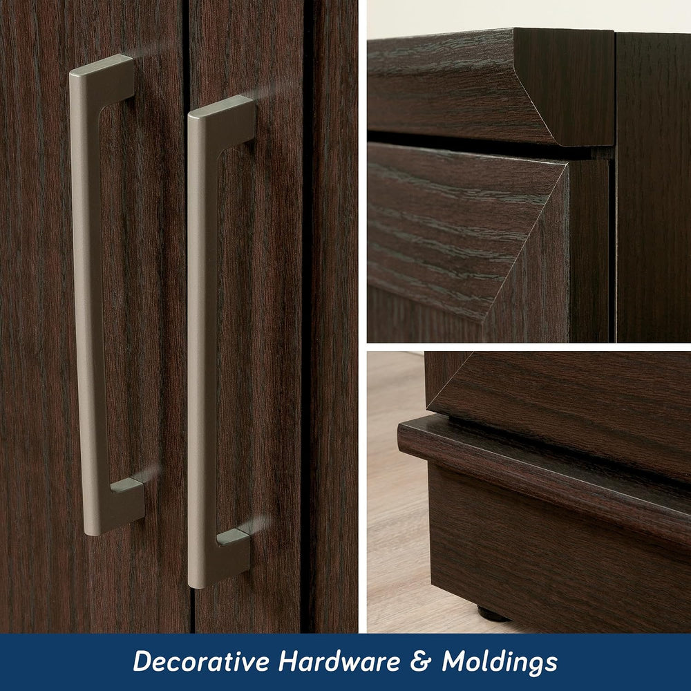 Sauder HomePlus Storage Cabinet/ Pantry cabinets, Dakota Oak finish