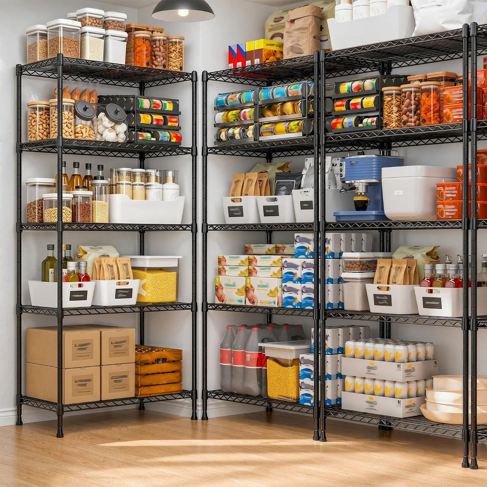 Romorgniz 5-Tier 1010LBS Adjustable Narrow Storage Shelves, for Kitchen