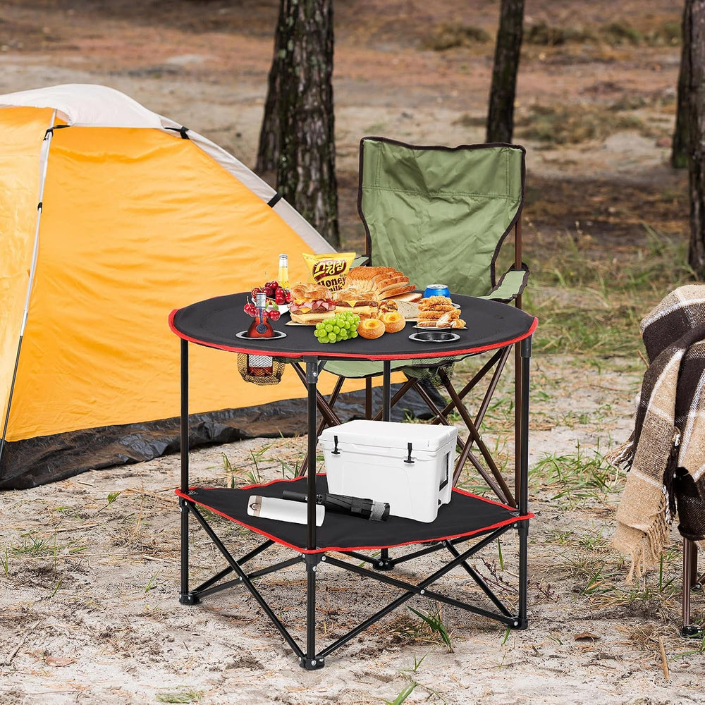 ZENY Portable Folding Picnic Table Outdoor Camping Table