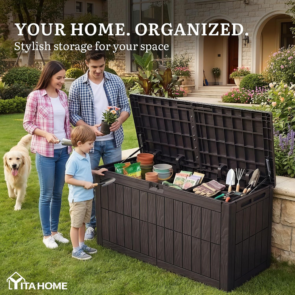 YITAHOME 110 Gallon Outdoor Deck Box