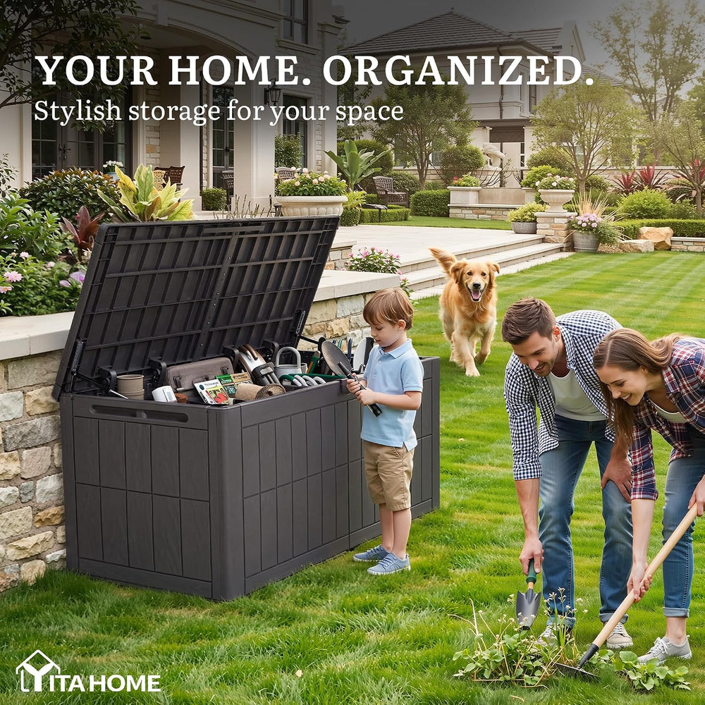 YITAHOME 134 Gallon Large Deck Box