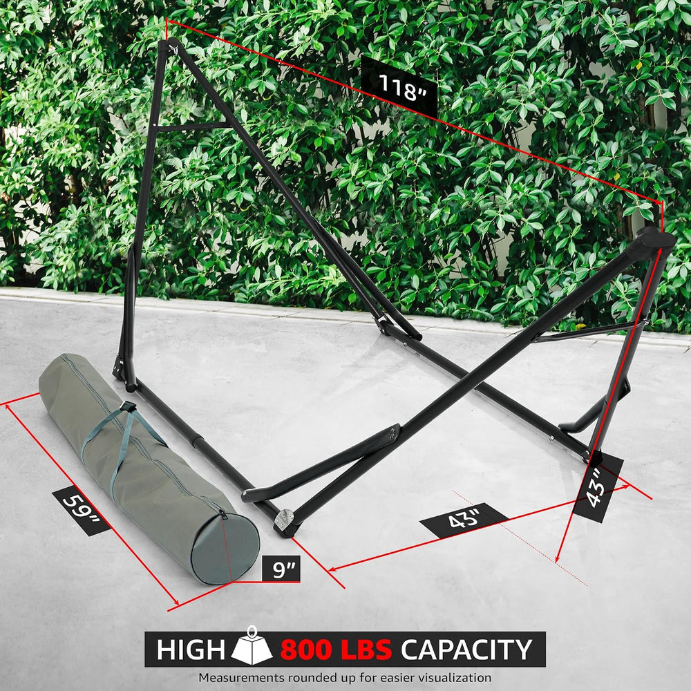 Tranquillo Unity Hammock Stand, Collapsible Camping Hammock and Stand, 800 lb...