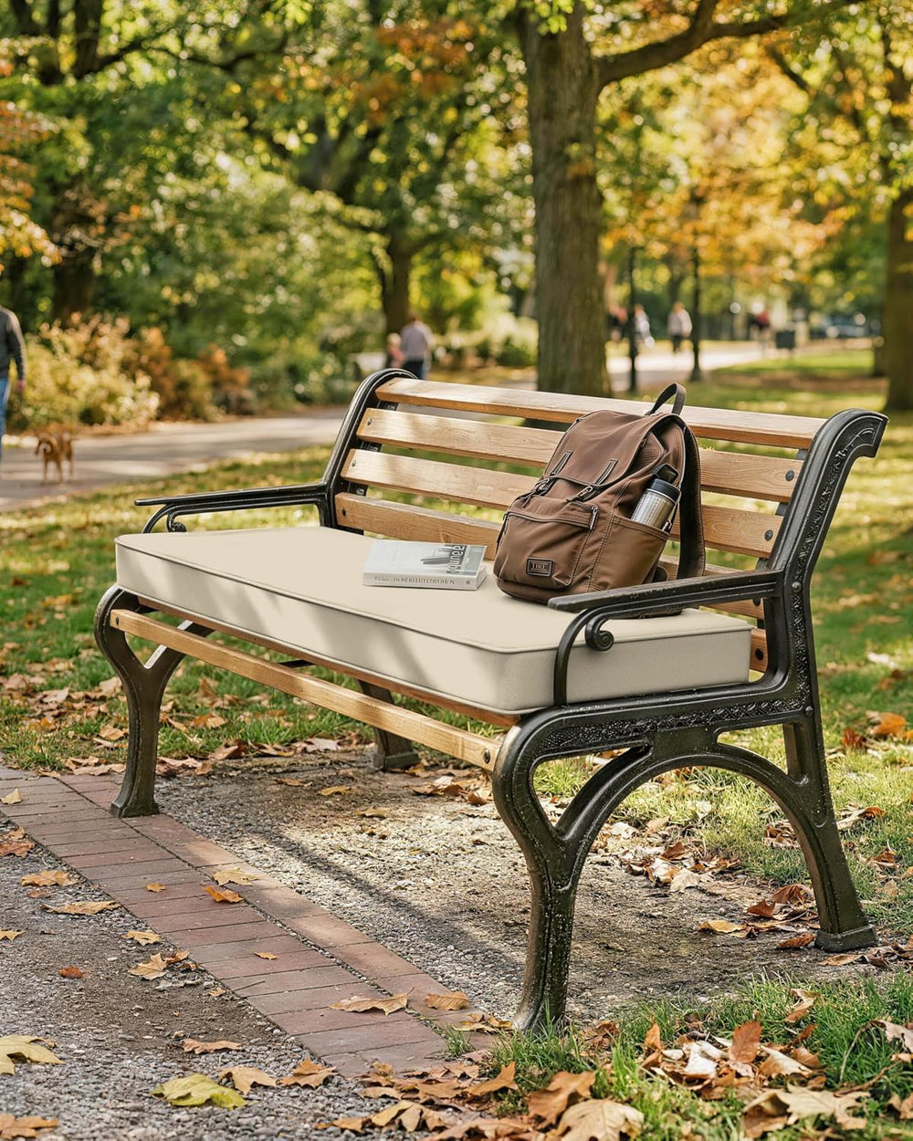 Outdoor Bench Cushions for Patio Furniture 36 X 18 Inch Water-Resistant &...