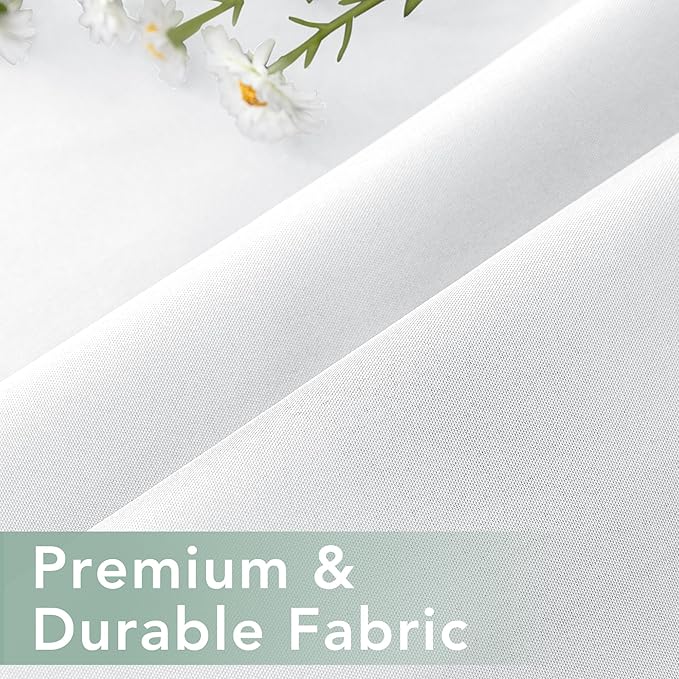 Outdoor Curtains for Patio Waterproof 6 Panels - Windproof, Privacy, Weatherp...