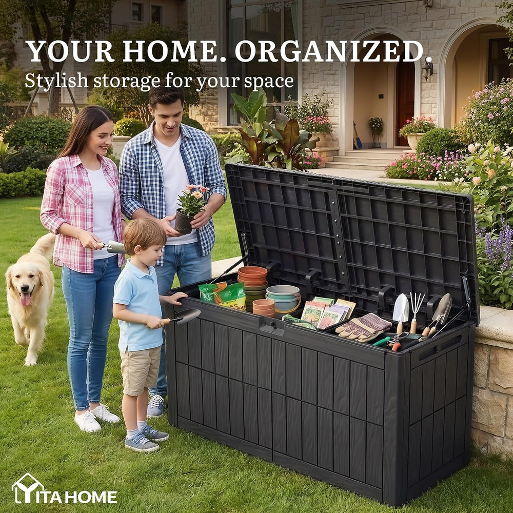 YITAHOME 110 Gallon Outdoor Deck Box