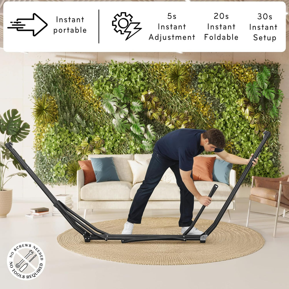 Tranquillo UniGen Hammock, Hammock with Stand Heavy Duty Indoor/Outdoor Hammo...