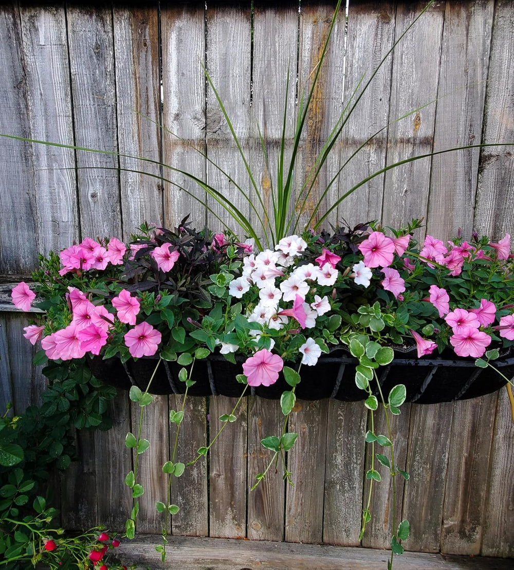 30 Inch Trough Coco Liner Replacement – Reusable Fabric Hayrack Window Box Li...