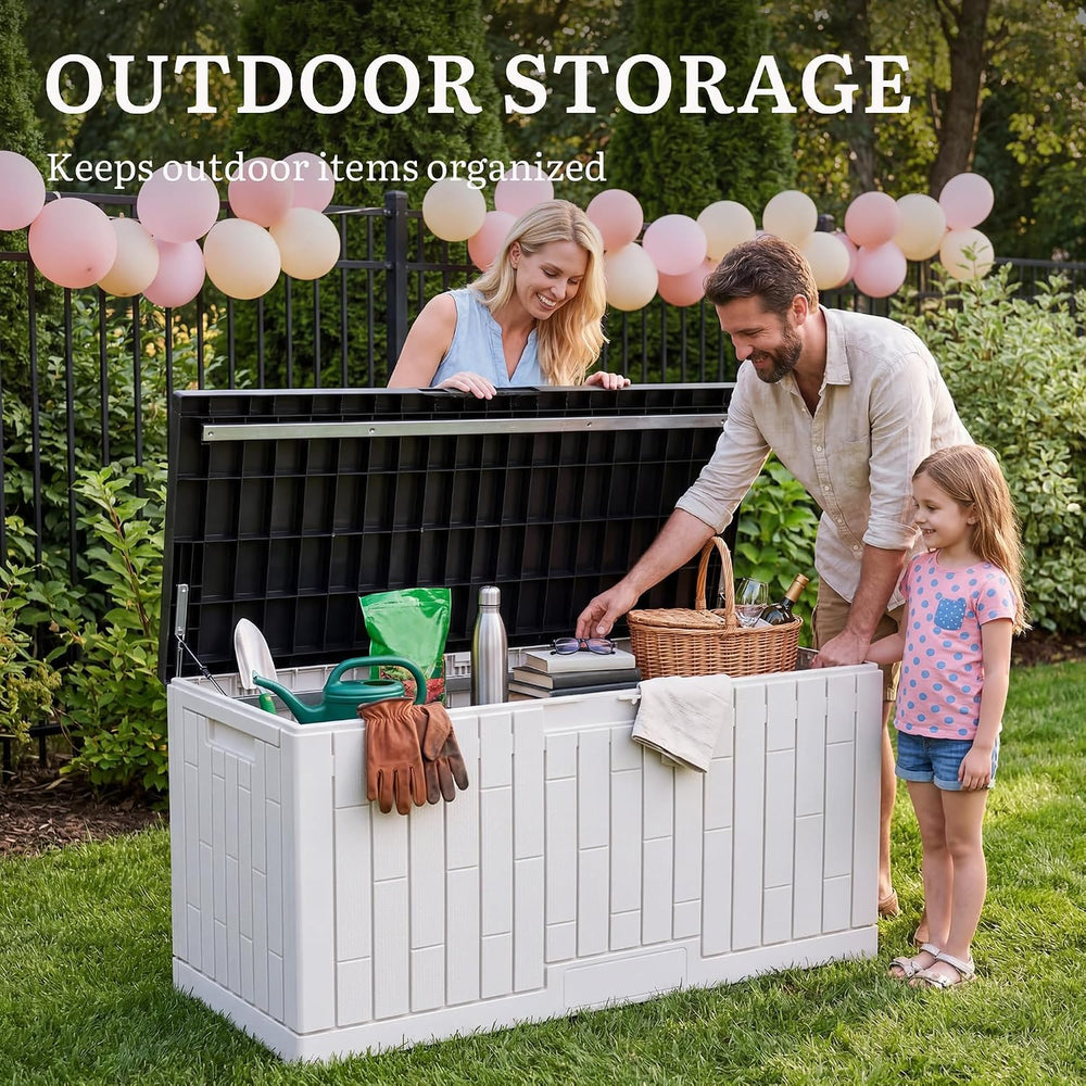 YITAHOME 120 Gallon Outdoor Storage Deck Box