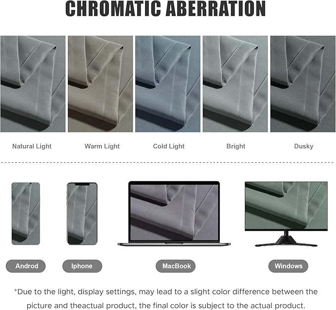 BONZER Outdoor Curtains for Patio Waterproof Thick Privacy Grommet Light Filt...