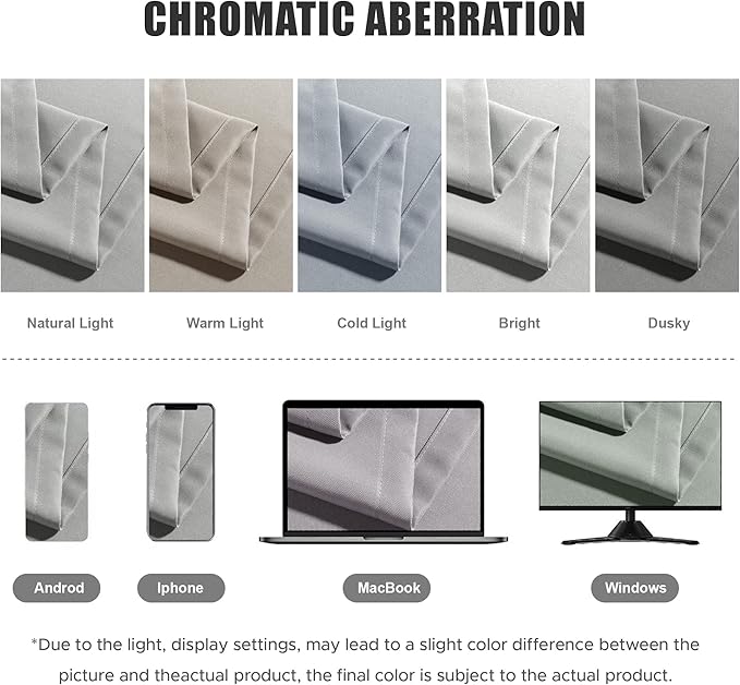 BONZER Outdoor Curtains for Patio Waterproof Thick Privacy Grommet Light Filt...
