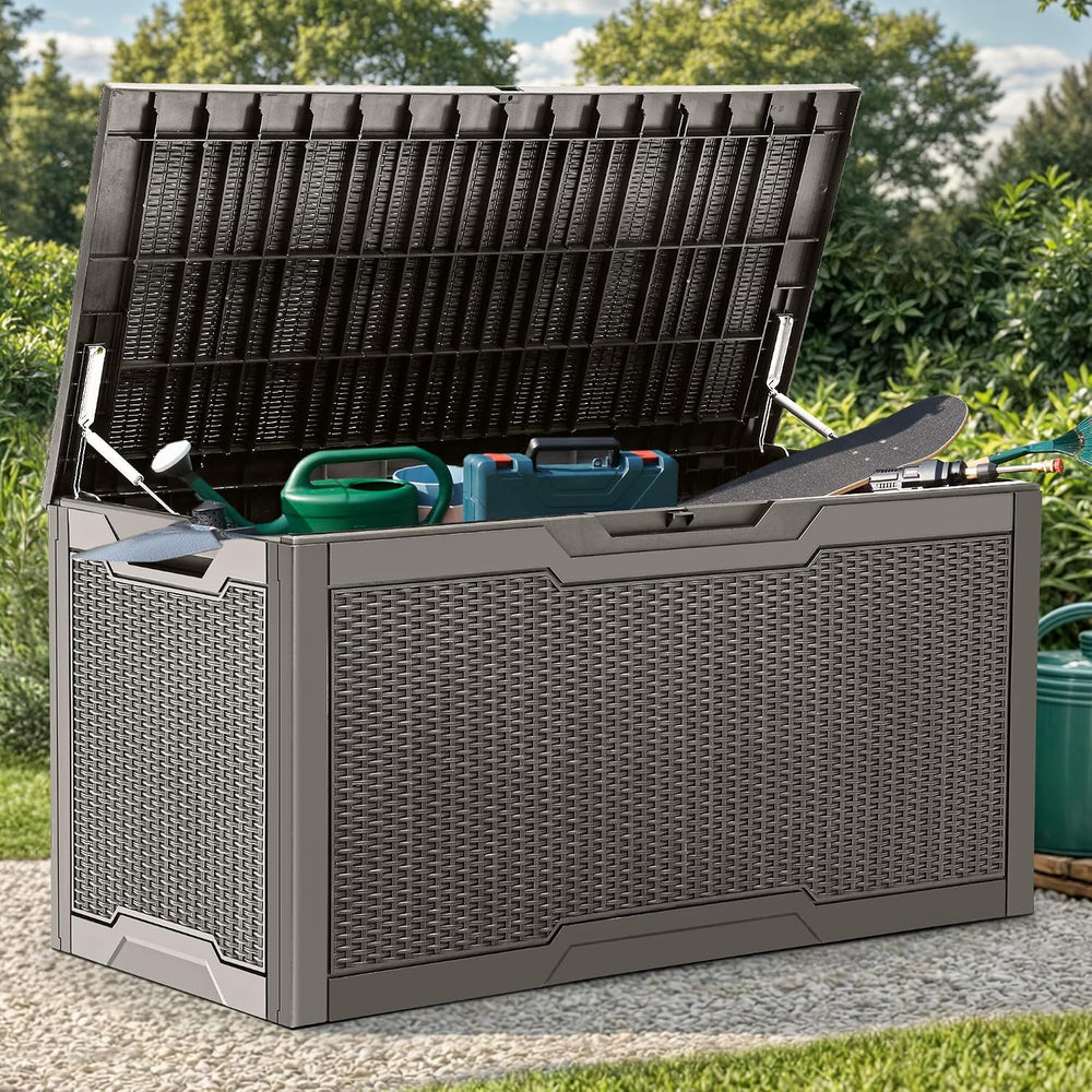 YITAHOME 100 Gallon Resin Deck Box