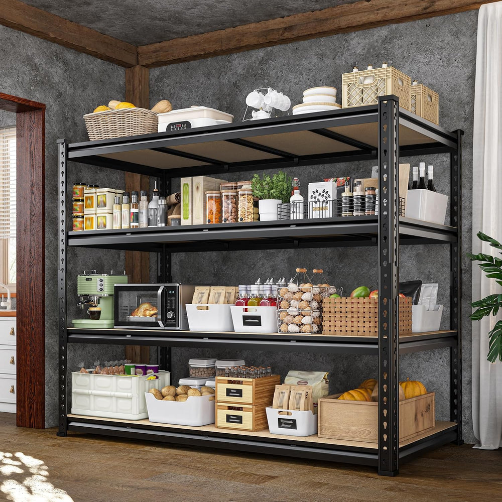 DurayLoly 55" W Heavy Duty Garage Shelf,Storage Shelves for Basement