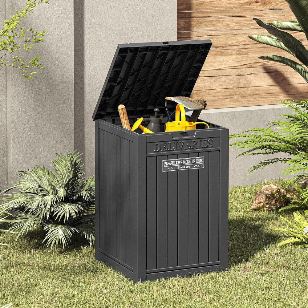 Package Delivery Box for Outside, 48 Gallon Storage with Lockable Secure, Lar...