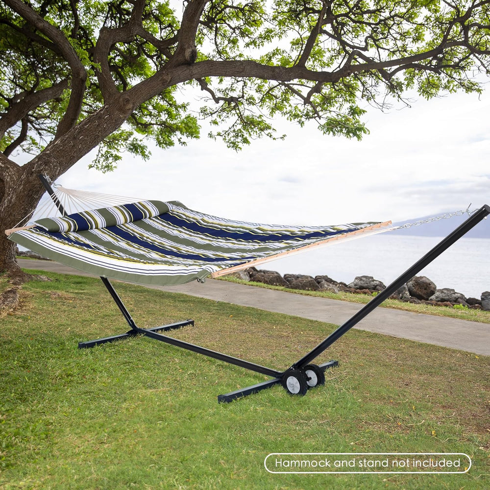 Hammock Wheel Kit for Hammock Stand, Weather Resistant Portable Universal Sta...