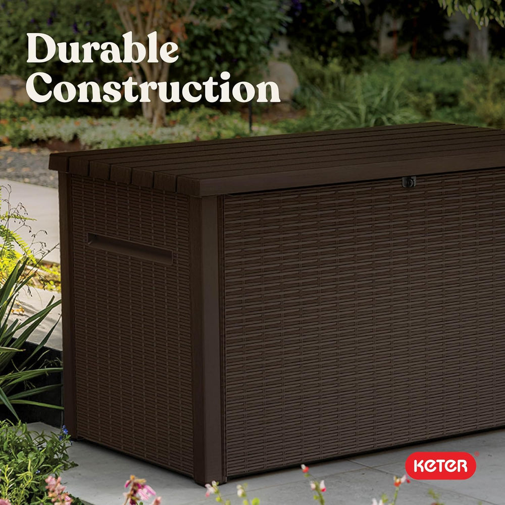 Keter Luma 230 Gallon Deck Box Storage