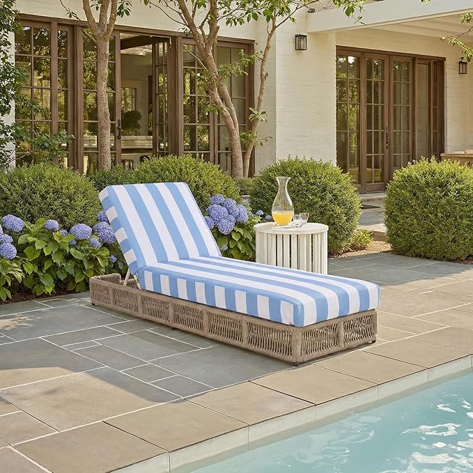 SAFAVIEH Outdoor Patio Furniture Collection - Gillian Heather Tan Rope Daybed...