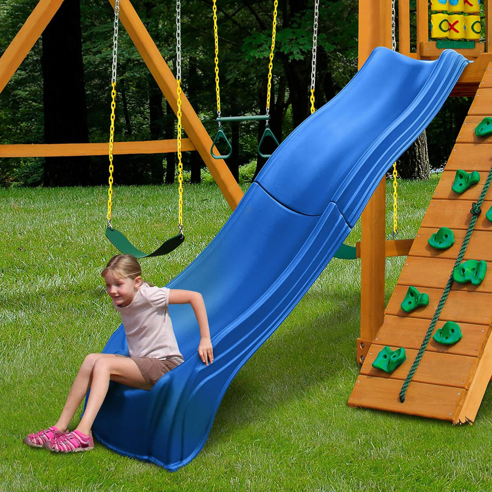 Swing-N-Slide Ws 5032 Olympus Wave Slide 2Piece Plastic Slide for 5' Deck...