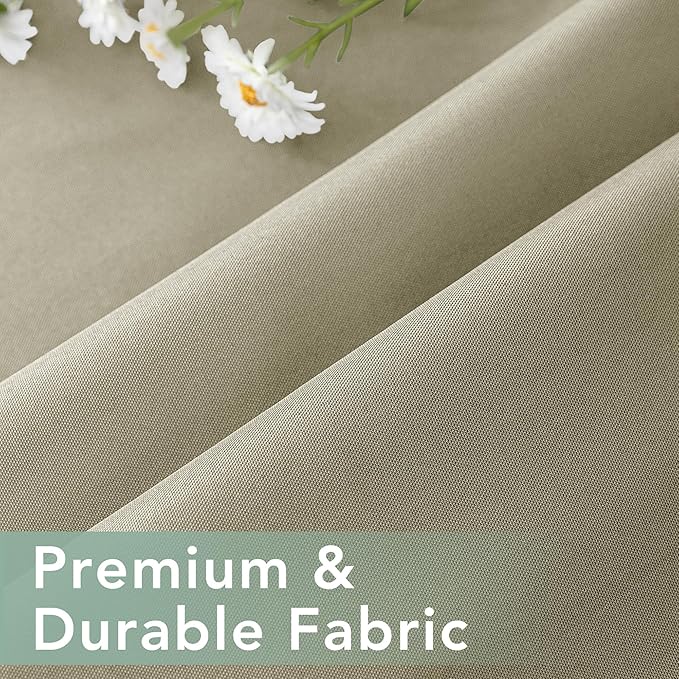 Gazebo Curtains Outdoor Waterproof 6 Panels - Windproof, Privacy, Weatherproo...