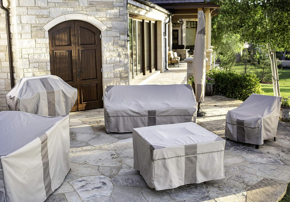 Modern Leisure Monterey Patio Lounge/Swivel Chair Cover - Weather-Resistant F...