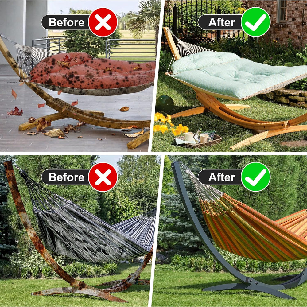 6 Layers Waterproof Hammock Cover for 11-12ft Hammock Stand