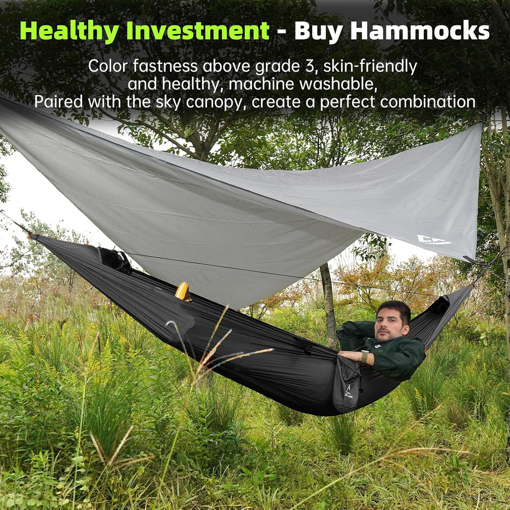Camping Hammock Mosquito Net with Rain Fly