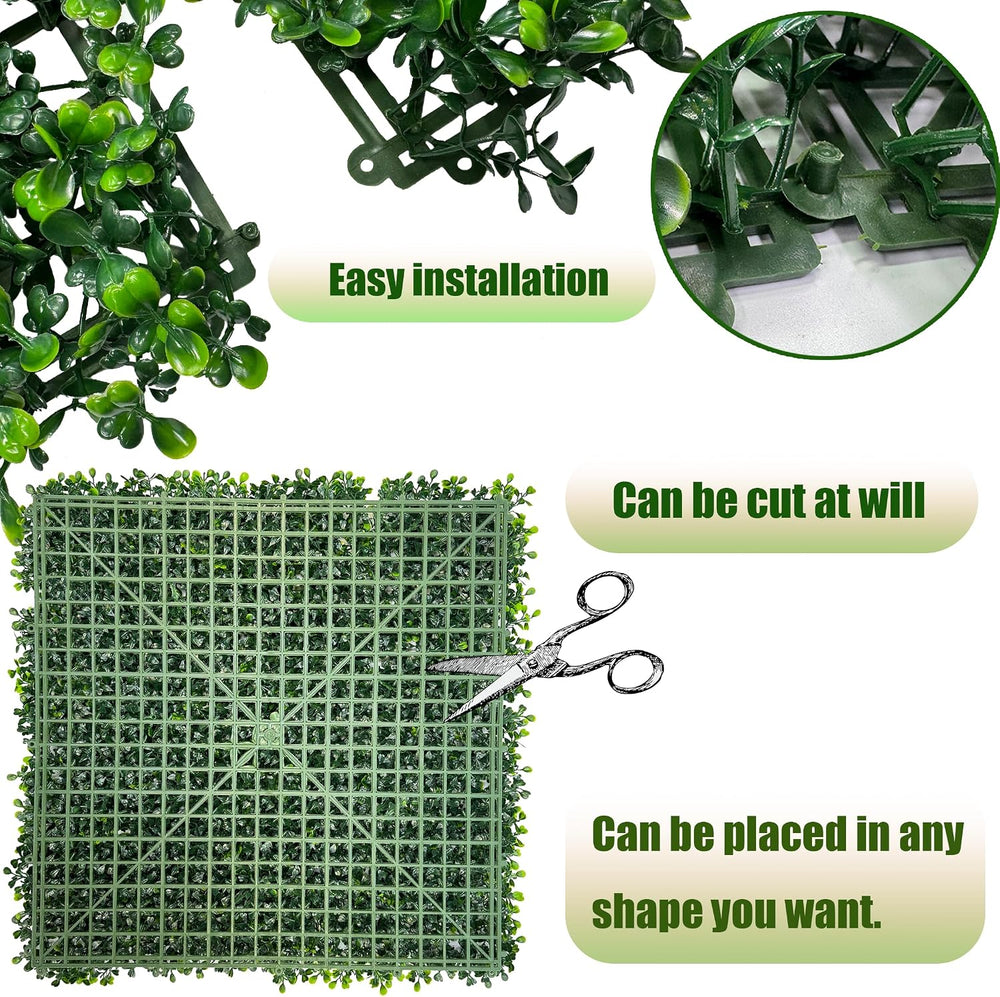 140"x 40" (39.2 SQFT), Artificial Green Ivy Privacy Fence Screen