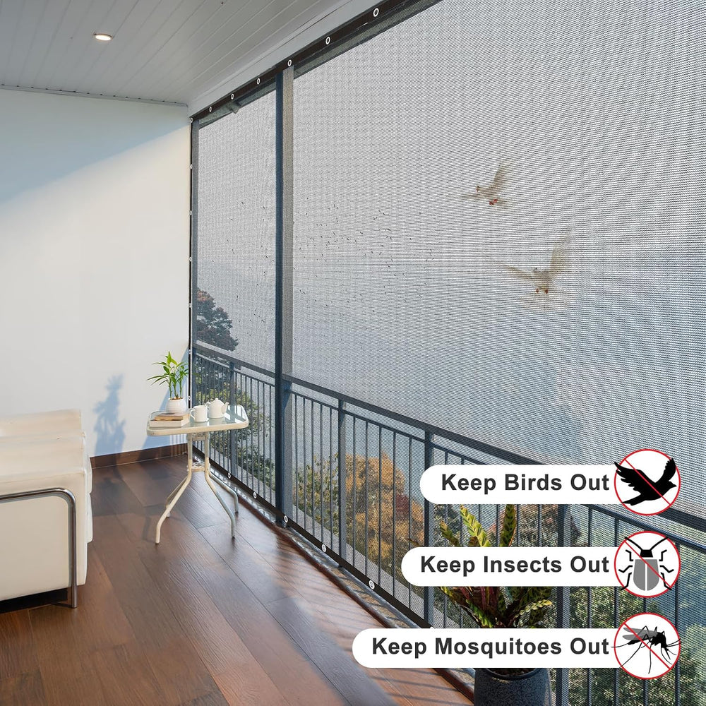 LOVE STORY 20x30FT Shade Cloth for Plant, Knitted Mesh Tarp for Garden