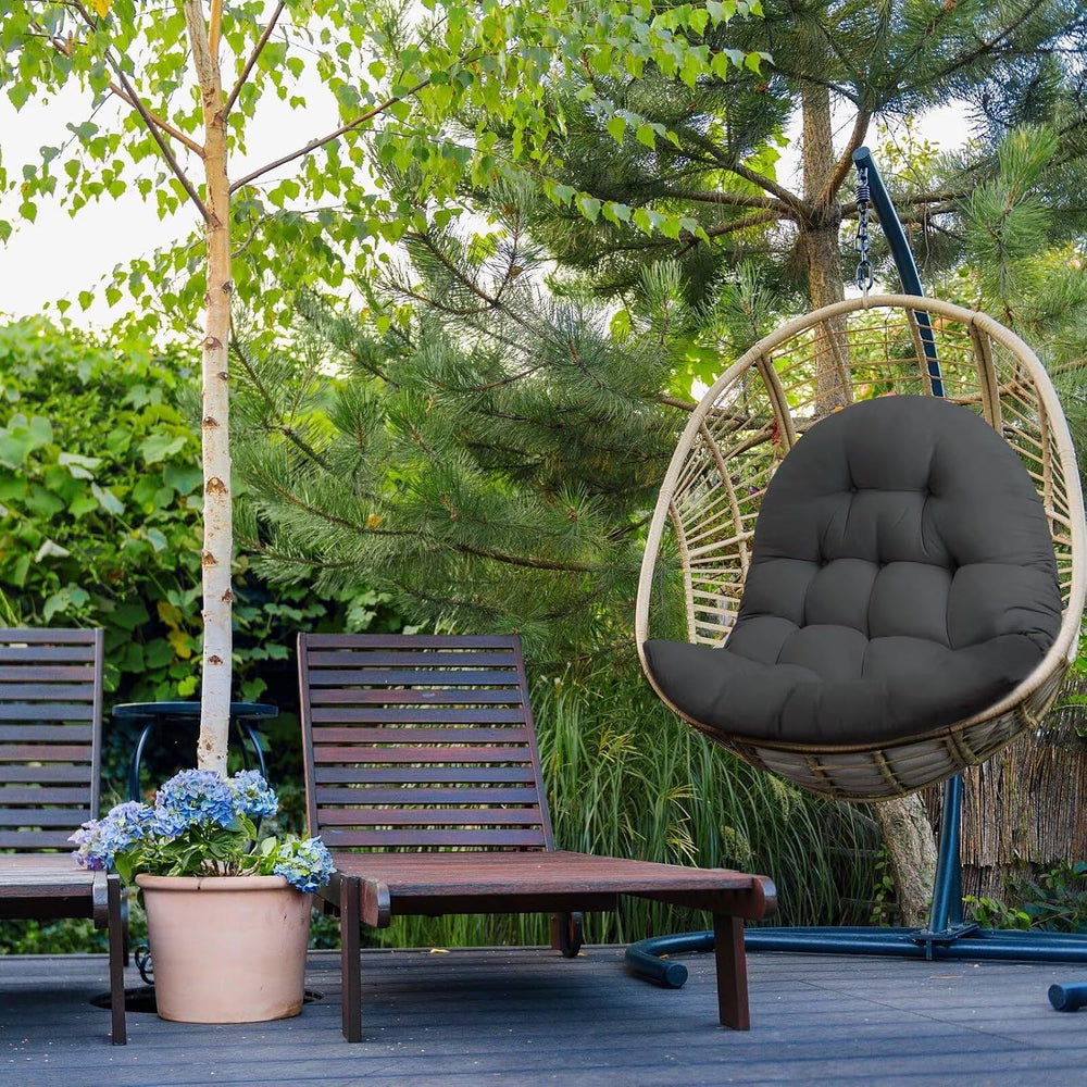Egg Chair Cushion for Outdoor Patio Swing Hammock Furniture, Waterproof