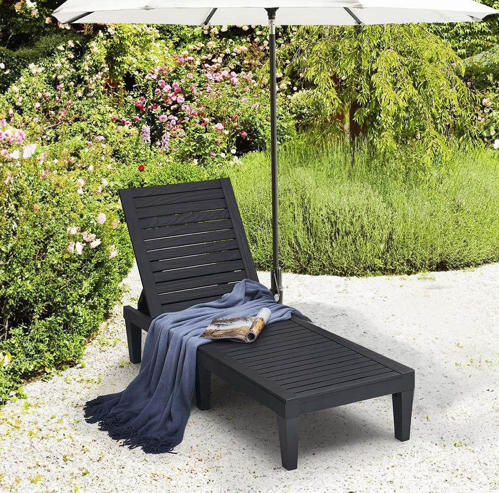 Nestl Patio Lounge Chair Outdoor, Sun Tanning Chair, Chaise Lounge Outdoor