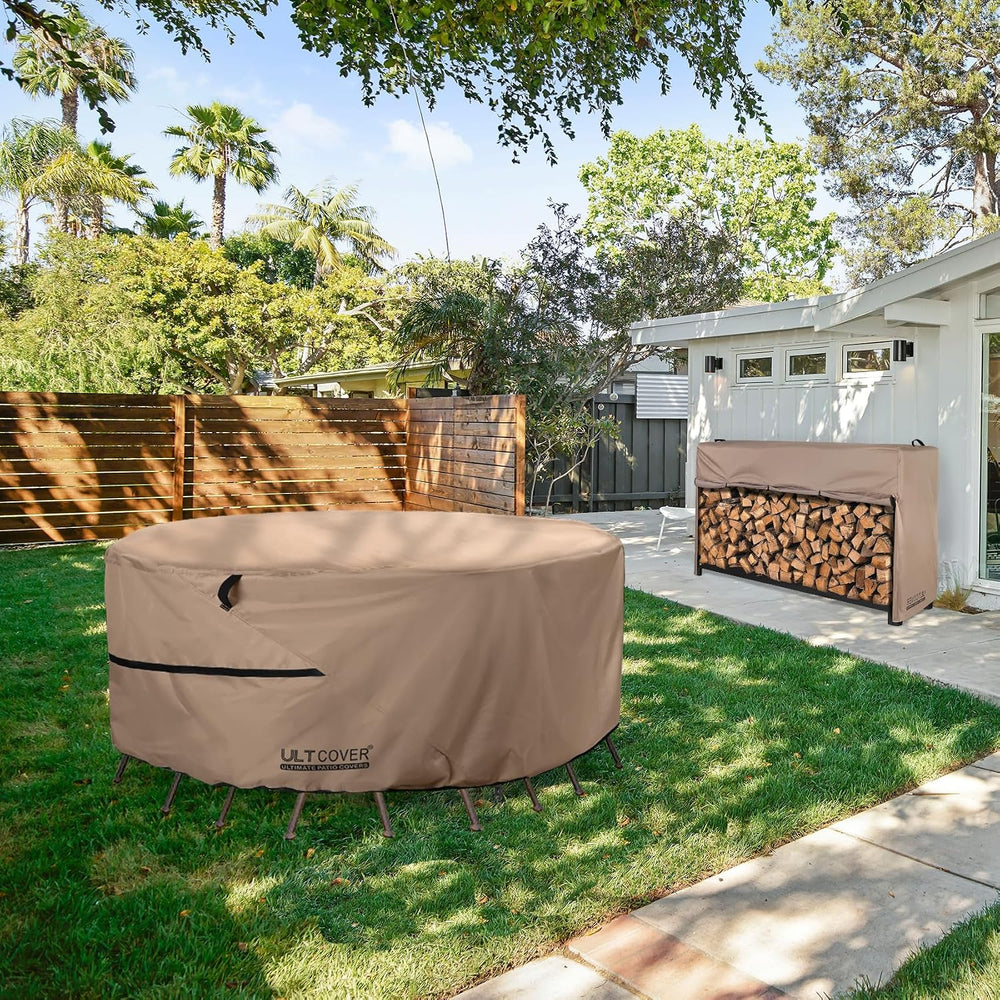 ULTCOVER Waterproof Round Patio Table Cover 48 inch
