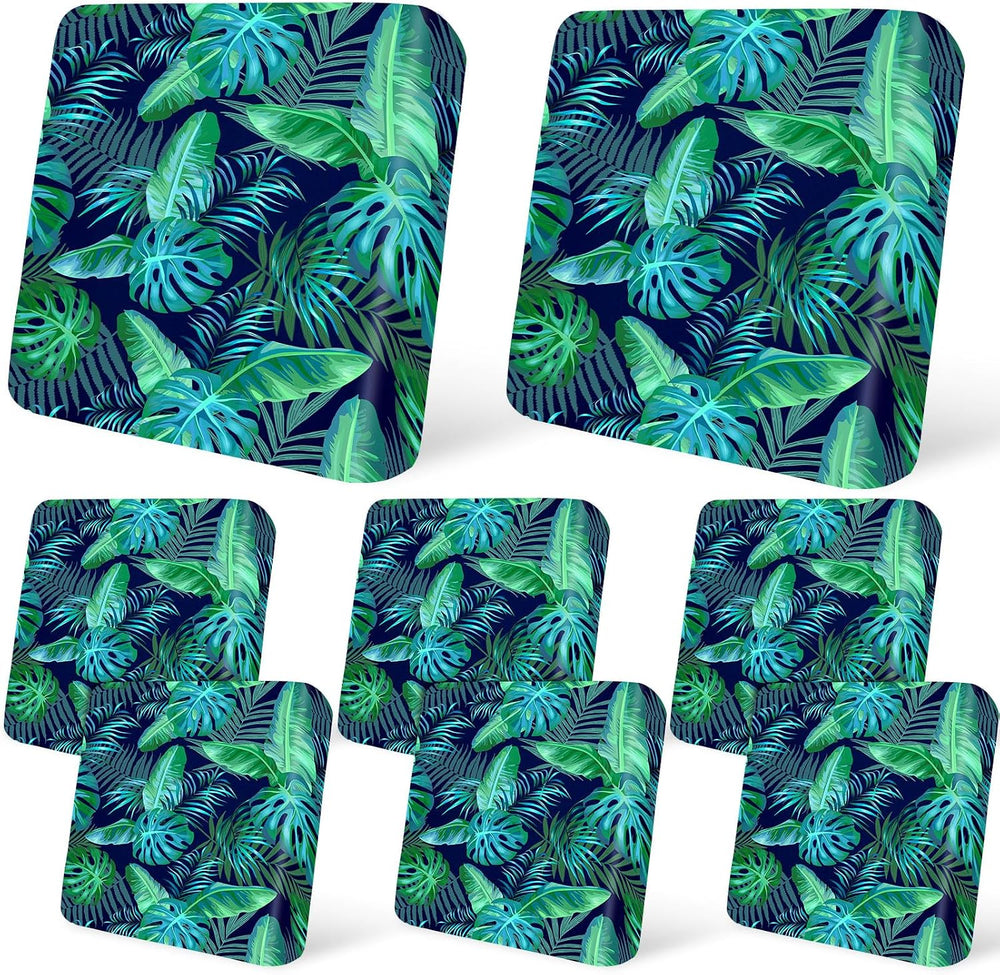 8Pcs Patio Cushion Covers Stretch Outdoor Furniture Protector Slipcovers
