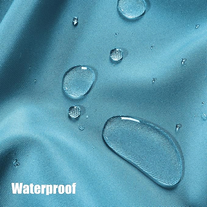 BONZER Extra Wide Waterproof Outdoor Curtains for Patio Heavy Privacy Light F...
