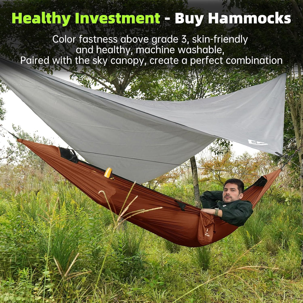 Camping Hammock Mosquito Net with Rain Fly