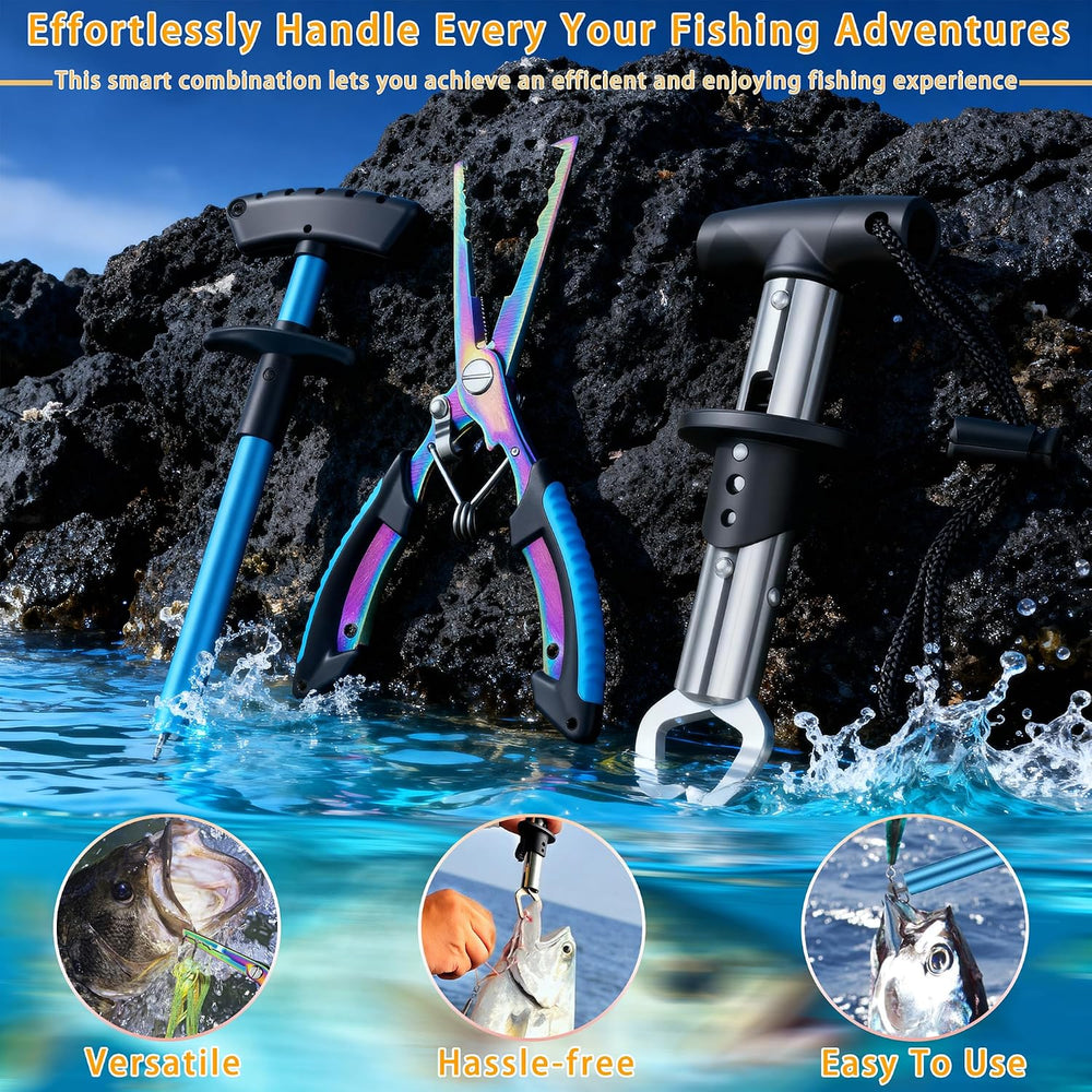 Fishing Backpack with Tackle Boxes and Rod Holder, Cooler, 30L Large Tackle B...