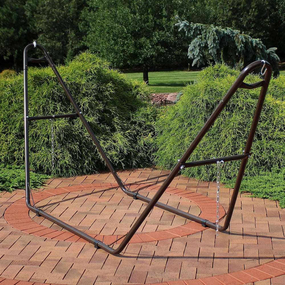 Sunnydaze Universal Heavy-Duty Hammock Stand for Outside, Chains Included