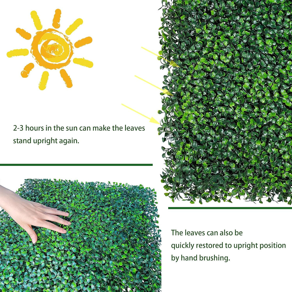 ODTORY Artificial Ivy Privacy Fence Wall Screen: 40X120 in (33.5 sqft)