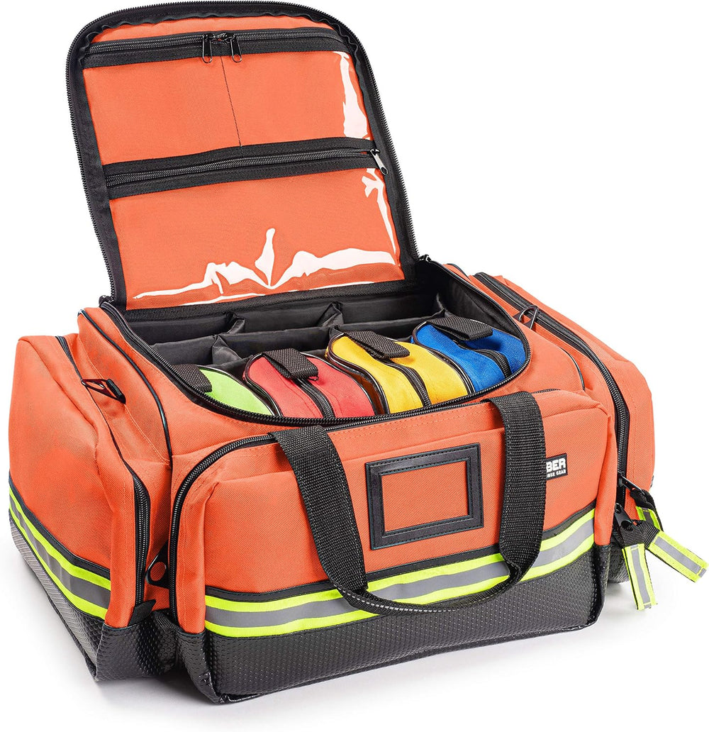 Scherber Fully-Stocked First Responder Professional Advanced EMT/EMS Trauma K...