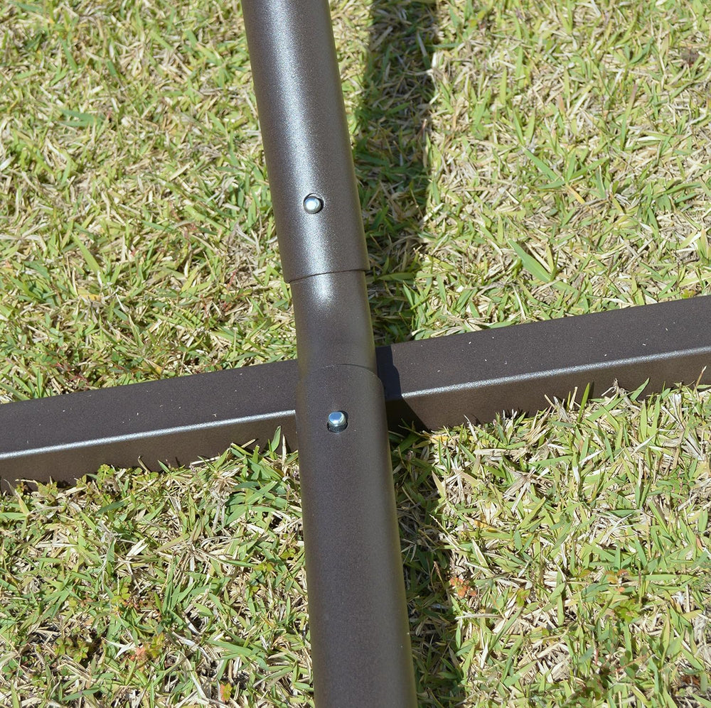 Metal Tribeam Hammock Stand Mocha